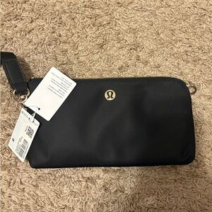 Lululemon Black Wristlet